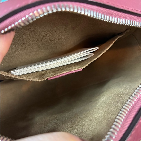 NWOT Authentic Gucci Pink Blooms GG Canvas Supreme Camera Floral Crossbody Bag - Picture 7 of 13